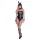 Cottelli Bunny - seksi kostim zeko za žene - sjajni materijal - 5 dijelova