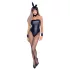 Cottelli Bunny - seksi kostim zeko za žene - sjajni materijal - 5 dijelova