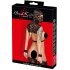 Bad Kitty - čipkasti BDSM set (crni) - L