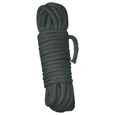 Shibari - bondage uže - 10 m - crna