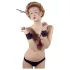 Bad Kitty - set za vezanje - azijski stil - crveno-crna