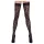 Cottelli Legwear - čarape do bedara s leopard uzorkom - crne - 5