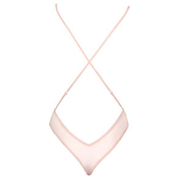 Kissable - čipkasti bodi - roza - L/XL