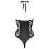 Cottelli Party - cvjetni bodi (crni) - XL
