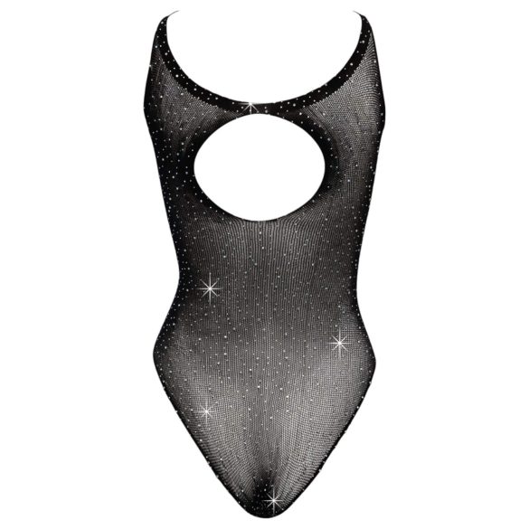 Cottelli - body s kristalićima - crna - S-L