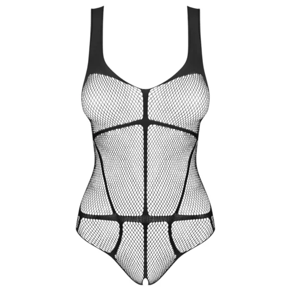 Obsessive - necc body s otvorima - prozirno crno - S-L