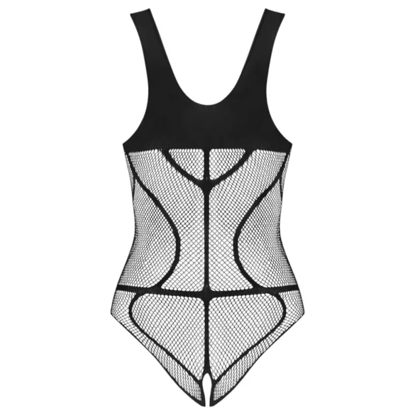 Obsessive - necc body s otvorima - prozirno crno - S-L