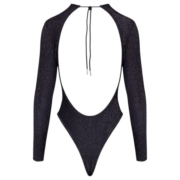 Cottelli - sjajni body otvorenih leđa (crni)