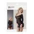 NO:XQSE - Bodystocking s dugim rukavima - prozirna crna (S-L)