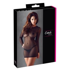 Cottelli - prozirna haljina - crna