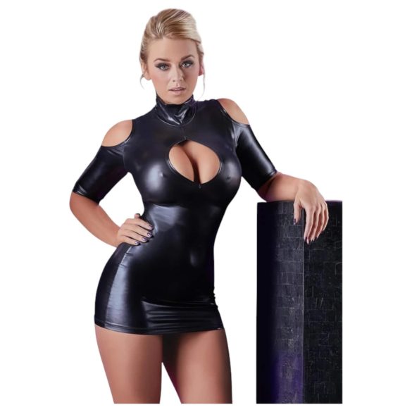 Cottelli - party haljina s otvorenim ramenima - crna - XL