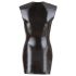 Cottelli - seksi mini haljina bez rukava - sjajna crna - M