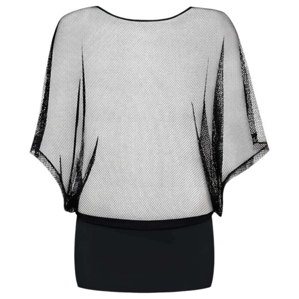 Obsessive - prozirna minihaljina i tanga - crna