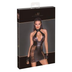 Noir - čipkasta minihaljina (crna)