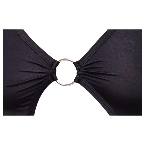 Cottelli Party - asimetrična haljina s prstenovima - crna - M