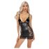 Noir - Mini haljina s prozirnim stranama (crna) - L