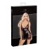 Noir - Mini haljina s prozirnim stranama (crna) - L