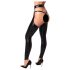 Noir - sjajne tajice - chaps (crne) - L