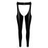 Noir - sjajne tajice - chaps (crne) - L