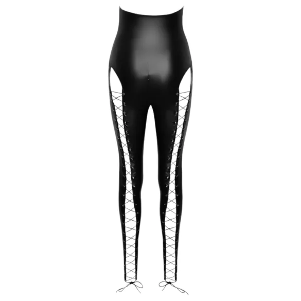 Cottelli Party - kombinezon s vezicama, crni - L