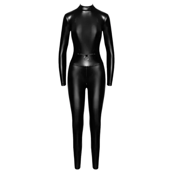 Noir - crni kombinezon s patentnim zatvaračem - L