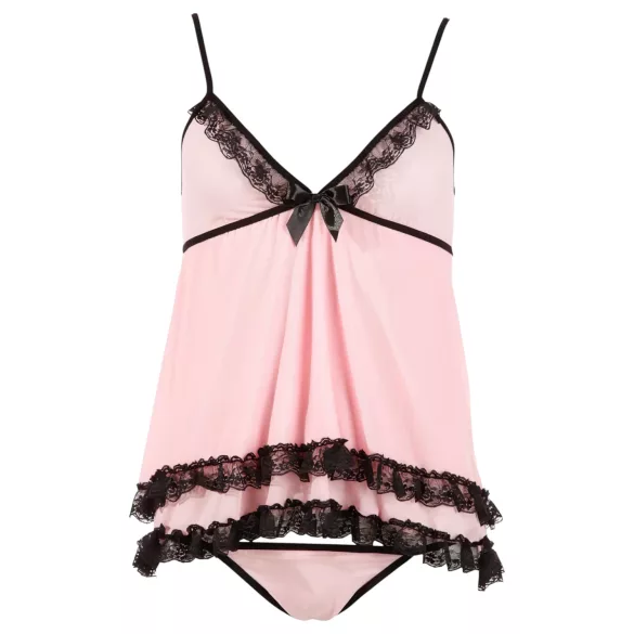 Cottelli - Babydoll s volanima - prozirno rublje - M