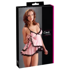 Cottelli - Babydoll s volanima - prozirno rublje - L