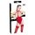 Black Level - otvoreni body s naramenicama (crveni) - S