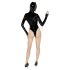 Crni Velvet - Batwoman crni body dugih rukava - L