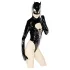 Black Velvets - body s dugim rukavima Batwoman - crni - XL