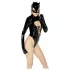 Black Velvets - body s dugim rukavima Batwoman - crni - XL