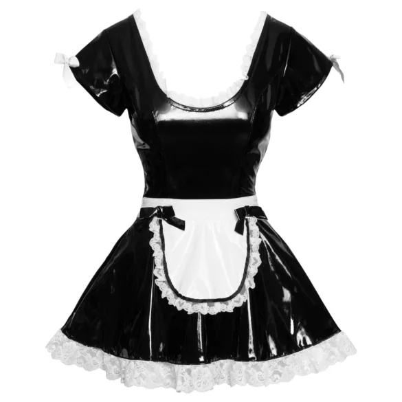 Black Level - lakirana haljina sobarice (crna)
