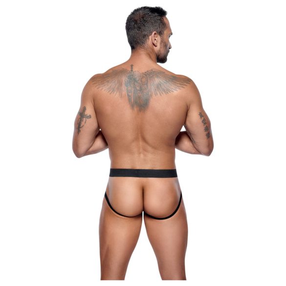 Black Level - jockstrap s patentnim zatvaračem (crni) - L