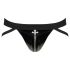 Black Level - jockstrap s patentnim zatvaračem (crni) - L