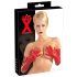 LATEX - duge, unisex rukavice (crvene) - L
