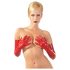 LATEX - duge, unisex rukavice (crvene) - L