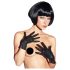 LATEX - kratke, unisex rukavice (crne) - L