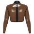 LATEX - prozirni latex gornji dio (prozirno-crna) - S-L