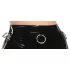 LATEX - crna midi suknja od lateksa - 2XL