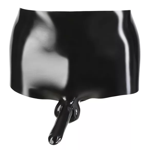 Late X bokserice + navlaka za penis (crna)