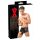 LATEX - crne bokserice + penis kapuljača - L/XL