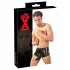 LATEX - bokserice s penis rukavcem - crna - L/XL