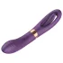 Funny Me Dual - vibrator s jezikom 2u1 na punjenje - ljubičasti