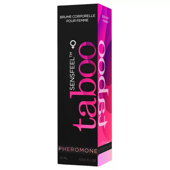 Taboo for Her - feromonski sprej za tijelo za žene - natur - 15ml