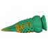OgazR Octopuss - 21 cm polip dildo (zelena-žuta)