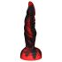 OgazR Hell Dong - rebrasti dildo - 20 cm (crvena)