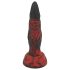 OgazR Hell Dong - rebrasti dildo - 20 cm (crvena)