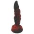 OgazR Hell Dong - rebrasti dildo - 20 cm (crvena)