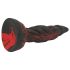 OgazR Hell Dong - rebrasti dildo - 20 cm (crvena)