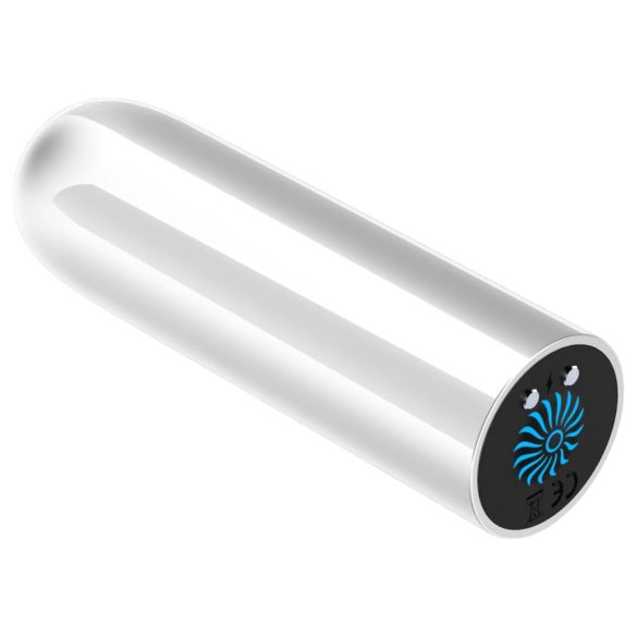 Funny Me - mini vibrator - punjivi, vodootporan - bijeli